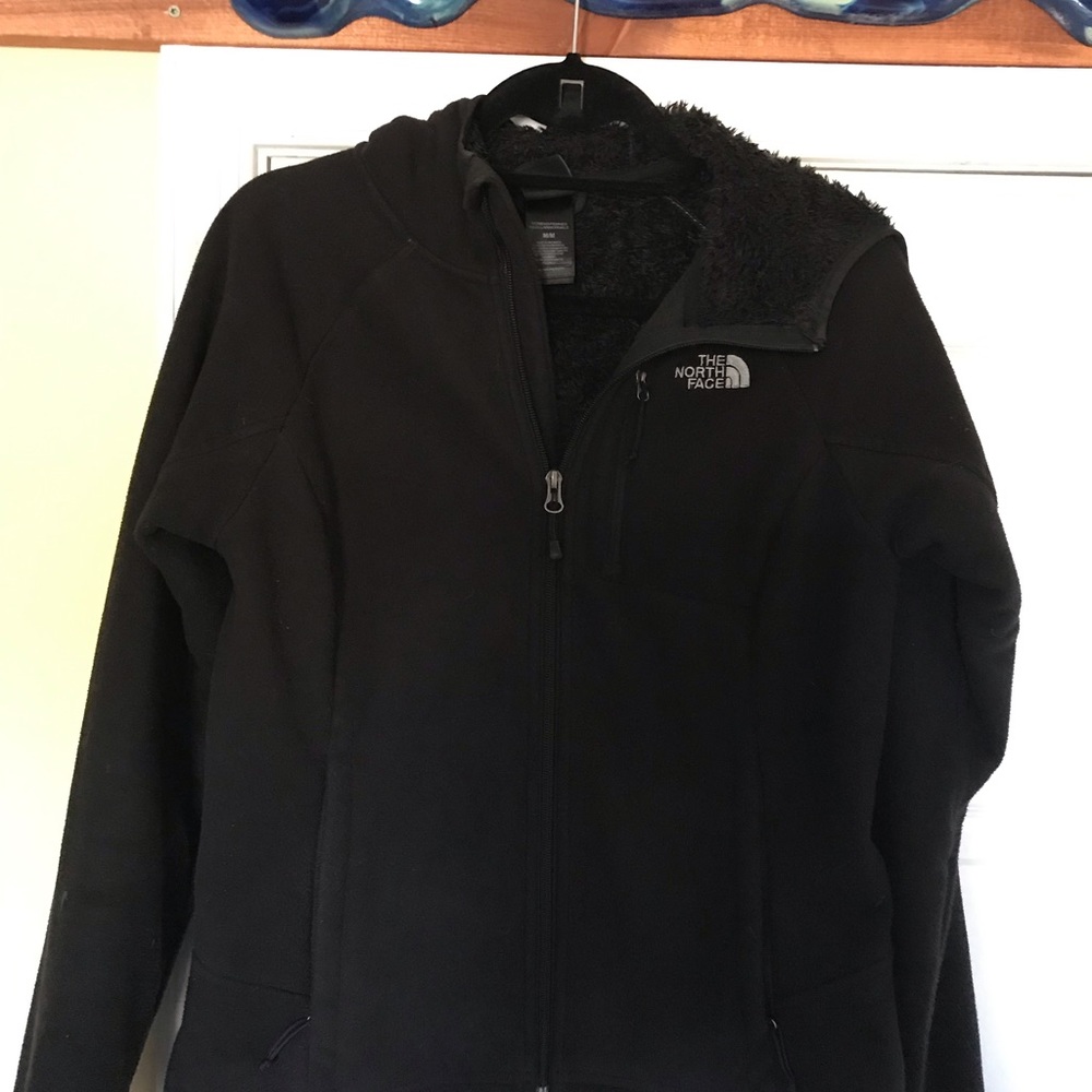 The North Face TKA fuzzy lined fleece jacket.